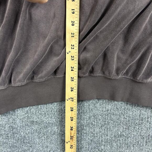 Fear of God Essentials Shirt Mens Large Logo Terry Polo Brown Streetwear Casual - Picture 10 of 10